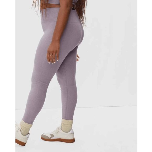 NWT Everlane Womens Dusty Lavender Purple The Seamless Leggings Size XL/XXL - Picture 2 of 10